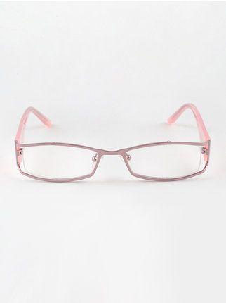 Rectangular transparent glasses
