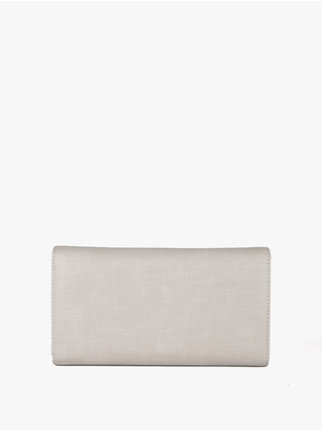 Rectangular wallet with button