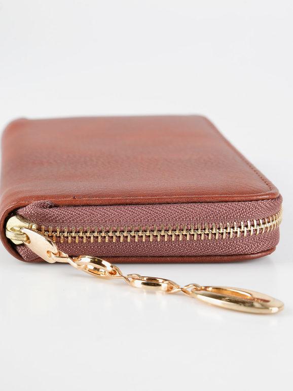 Rectangular wallet with studs