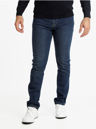 Regular fit men's stretch jeans