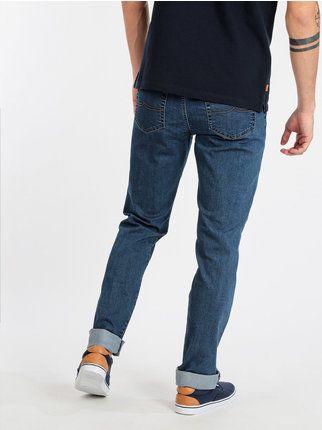 Regural fit men's stretch jeans