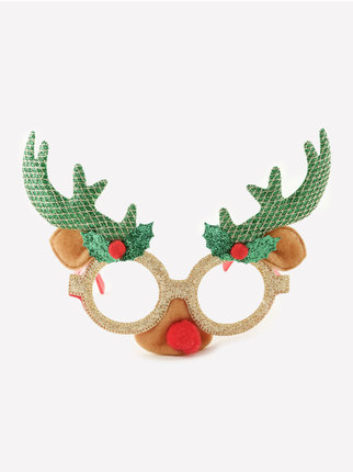 Reindeer Christmas glasses