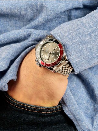 Jcky Reloj de pulsera para hombre con correa elástica.: a la venta a 24.99€  en