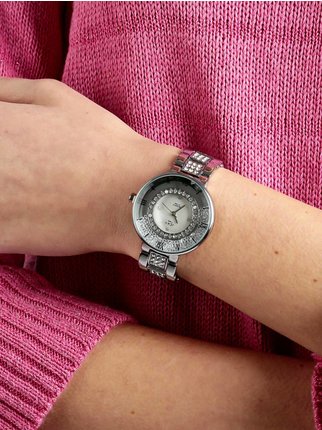 Reloj de pulsera para mujer con pedrería