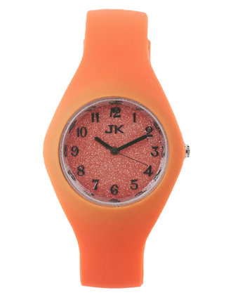 Reloj de pulsera para mujer con purpurina.