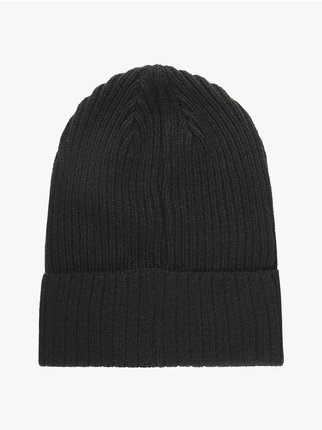 RIBBED CLASSIC  Knit beanie with turn-up