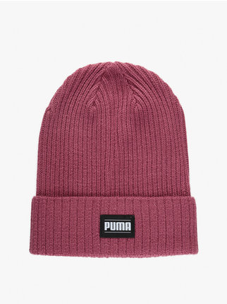 RIBBED CLASSIC Knit beanie with turn-up
