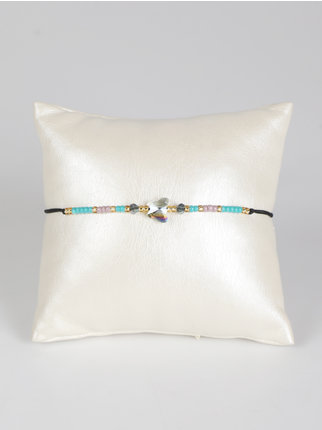 Rope bracelet with beads