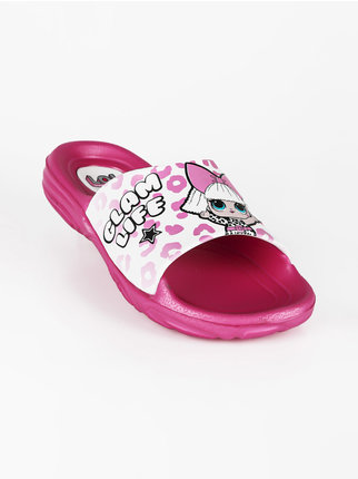 Rubber slippers for girls
