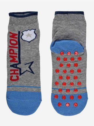 Rutschfeste Socken für Kinder aus Baumwolle