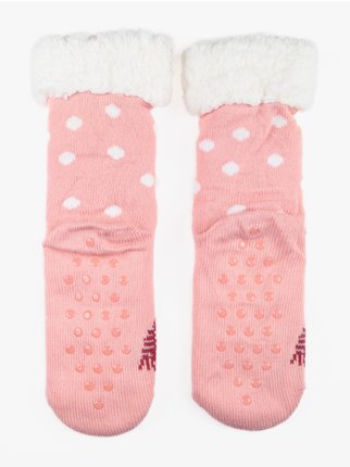 Rutschfeste Socken mit Innenfell
