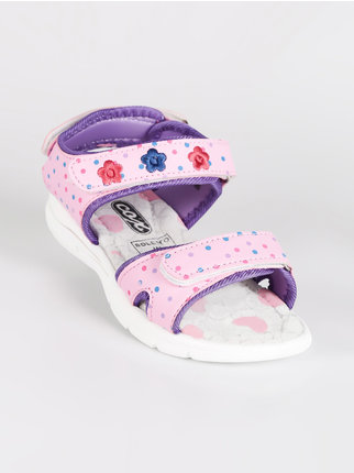 Sandalen für kleine Mädchen mit Tränen