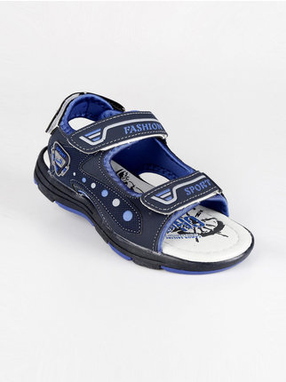 Sandals with tears