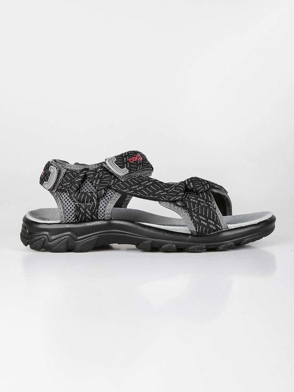 Sandals with velcro straps