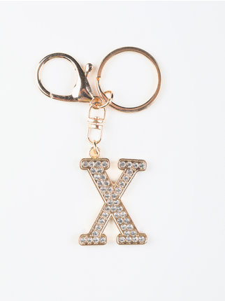 Schlüsselanhänger mit Buchstabe X