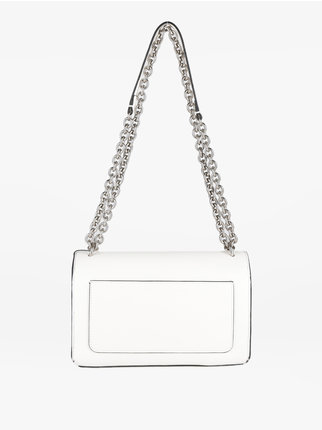 SCULPTED EW FLAP  Women's handbag with chain