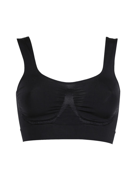 BELLISSIMA Shaper-Push Up Shaping Bra Push Up Wide Shoulder Comfortable  Breast Support Natural, Black, S/M : : Fashion