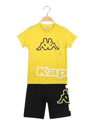 Short 2-piece set for boys with writing