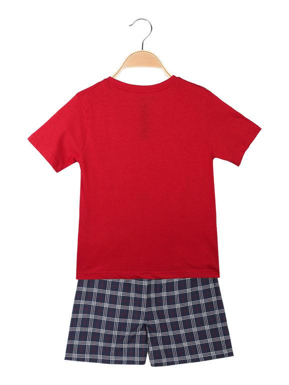 Short cotton pajamas for boys
