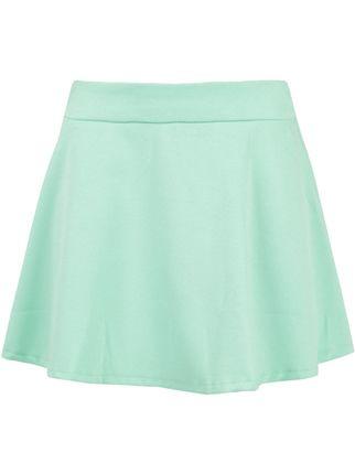 Short flared skirt