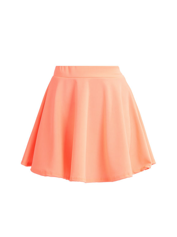 Short fluo skirt