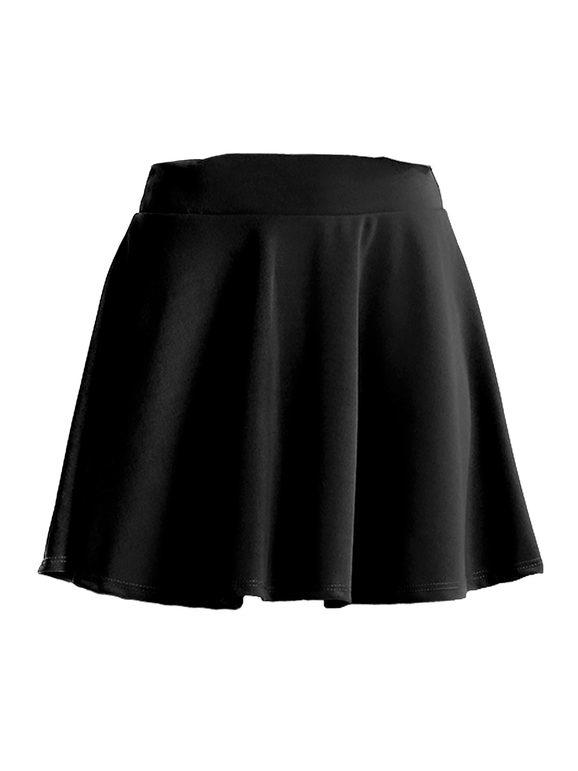 Short full skirt