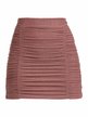 Short lurex skirt
