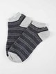 Short lurex socks for women