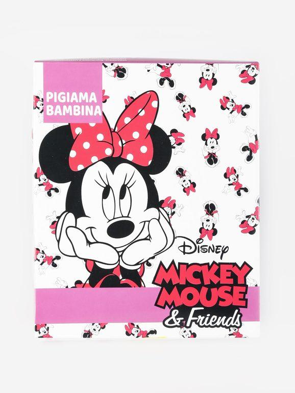 Short Minnie girl pajamas with prints