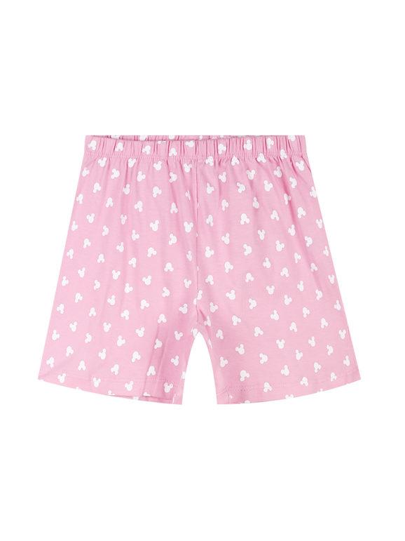Short Minnie girl pajamas with prints