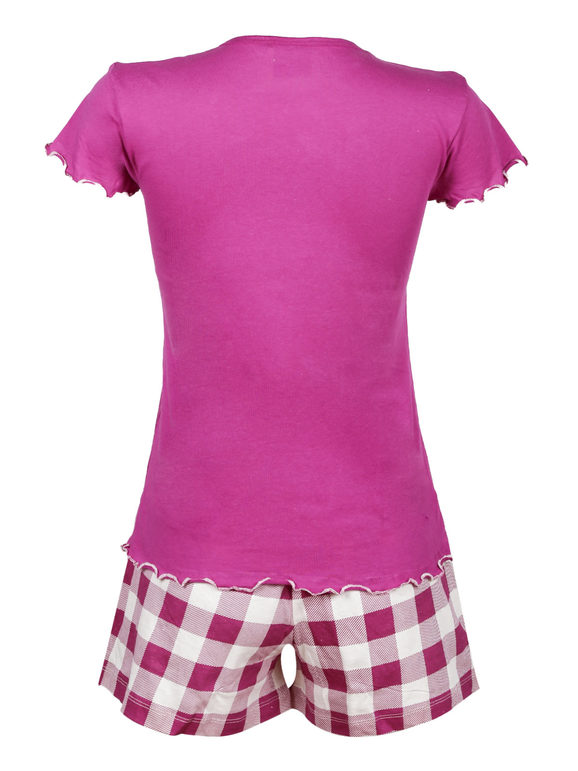 Short pajamas for women in cotton
