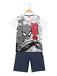 Short set for boy with print