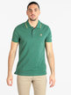 Short sleeve men's polo shirt with lettering