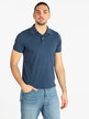 Short sleeve polo shirt in cotton for men