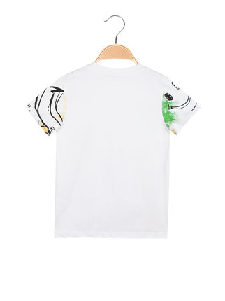 Short sleeve t-shirt for boy with prints