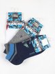 Short socks for children, pack of 3 pairs