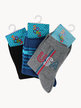 Short socks for children. Pack of 3 pairs