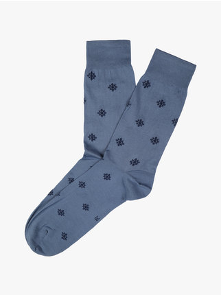 Short socks for men in lisle
