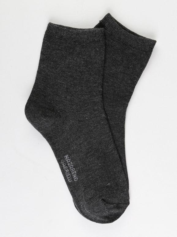 Short socks in warm cotton