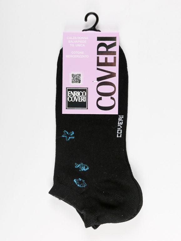 Short socks with prints
