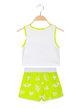 Short sporty cotton suit for girl