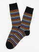 Short striped men's socks