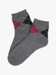 Short women's fleece socks