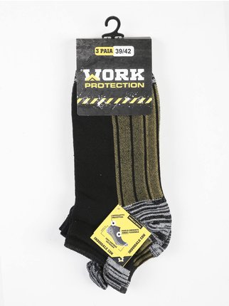 Short work socks for men 3 PAIRS