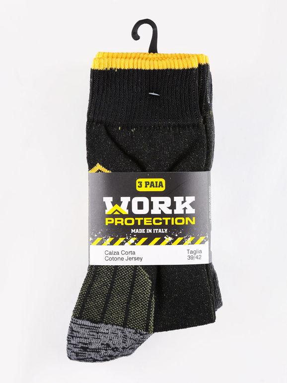 Short work socks  pack of 3 pairs