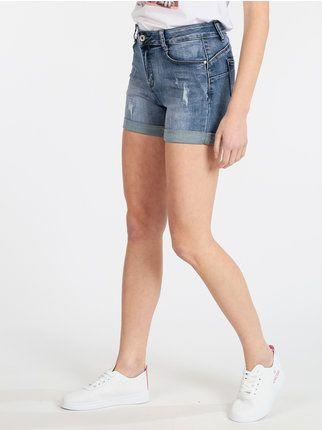Shorts in jeans push up donna