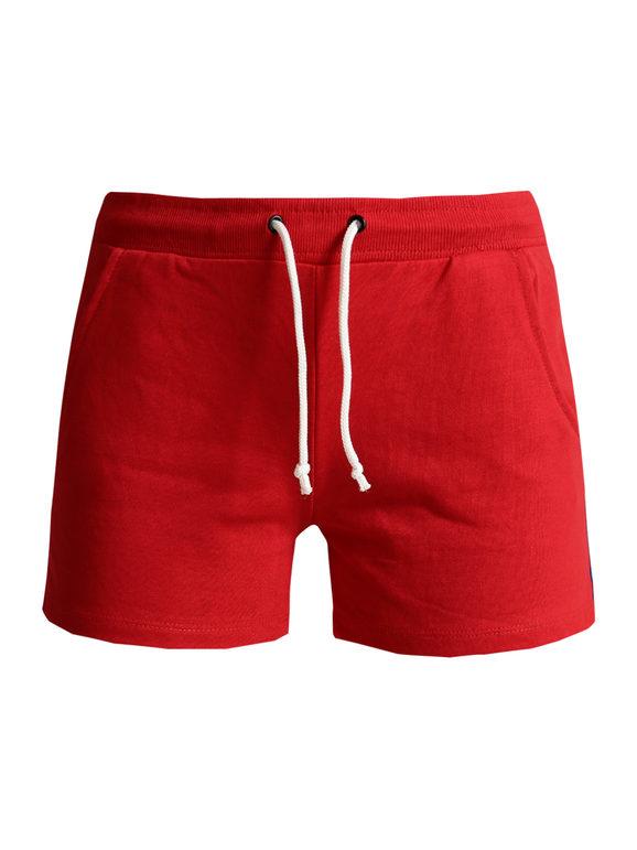 Shorts sportivi con strisce laterali