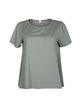 Single color short sleeve T-shirt