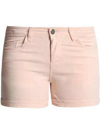 Slim fit cotton shorts