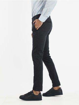 Slim fit men's casual trousers